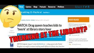 DRAG QUEEN TEACHES TWERKING FOR KIDS