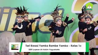 Milad Ke-29 -  Tari Yamko Rambe Yamko Kelas 1C Putra