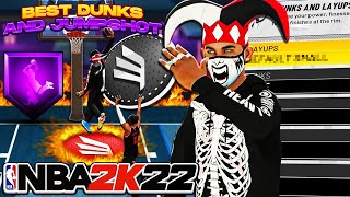 *NEW* BEST DUNKING ANIMATION IN NBA 2K22! UNBLOCKABLE & FAST DUNKS! BEST BADGES FOR CONTACT DUNKS!!!