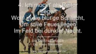 DIE MEISTERSINGER - "Untreue" von Friedrich Silcher