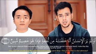 Duet Taqy Malik Salim Bahanan|Surah Yasin 77-83|Irama Hijaz Nahawand