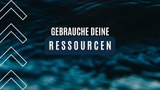 Ressourcen gebrauchen um Menschen zu retten. (Predigt Vadim)