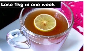 Lemon Ginger detox Tea for Quick Weight loss | | starnaturalbeauties