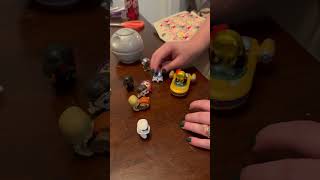 Idiot plays with Star Wars toys