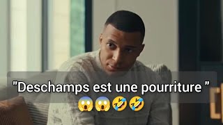 Interview de Mbappé : "Deschamps est une pourriture" (parodie) 🤣🤣