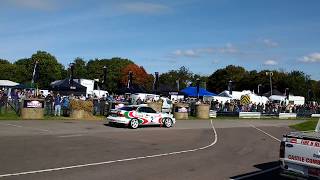 Jari Matti Latvala and Nicky Grist in a Group A Toyota Celica