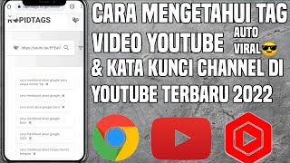 Cara Mengetahui Tag Video Orang Lain & Kata Kunci Di Youtube Terbaru 2022 || Auto Nambah Viewers