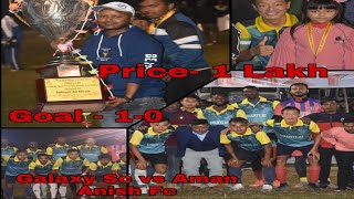 Galaxy sports club v/s Aman, Anish Razak Fc Final Match. Jalah-Bamunigaon Football Tournament.