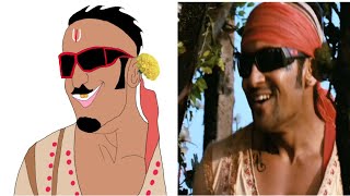 Surya movie song/Funny drawing meme /@ArtandAnimationZone