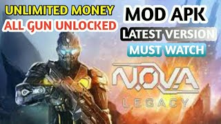 how to download nova legacy mod apk || N.O.V.A legacy mod apk