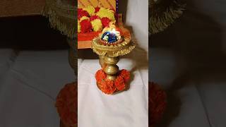 Candle stand | best out of waste| festival decor #shorts #diy #youtubeshorts