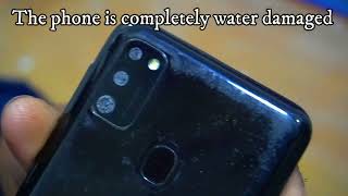 Samsung Galaxy M21 is completely water damaged | Samsung Galaxy M21 Not Turning on |