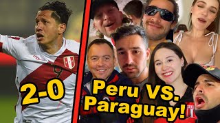 Peru vs Paraguay Resumen y Reacción con mi Papa! | Angela Rose