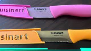 Review of Cuisinart 12-Piece Kitchen Knife Set, Multicolor Advantage Cutlery, C55-01-12PCKS