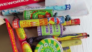 Brocks 60p selection vintage fireworks