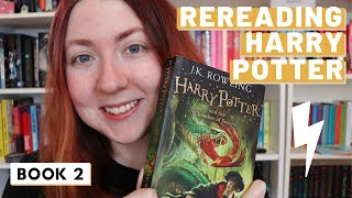 HARRY POTTER & THE CHAMBER OF SECRETS: Book review - character development, Drarry, and more