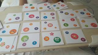 Diy visual discrimination activity using stickers