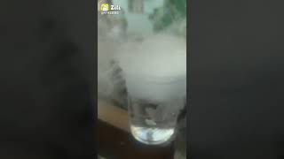 Liquid Nitrogen Reaction when mixed with water | Experiment with Liquid Nitrogen