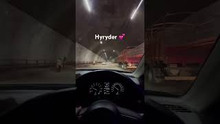 Night drive with hyryder 🚙👌 #shorts #hyryder #grandvitara #elevate #hybrid #newcar