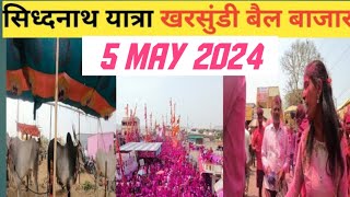 खरसुंडी सिध्दनाथ यात्रा आणि बैल बाजार || Siddhanath Yatra kaharsundi Bail Bazar || 17 April 2023