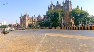 Walking In MUMBAI | CST To Flora Fountain