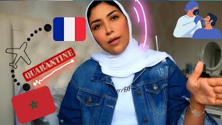 Vlog  شروط العودة من المغرب 🇲🇦 الى فرنسا🇫🇷 test pcr à l arrivée 10 أيام حجر ✈️