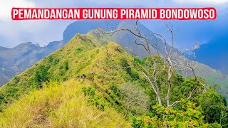 PANDANGAN GUNUNG PIRAMID BONDOWOSO