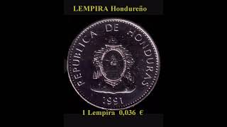 Moneta Honduras 20 Centavos di Lempira