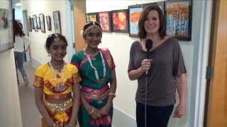 Traditional Indian dance sister act at MATV's Open House Showcase