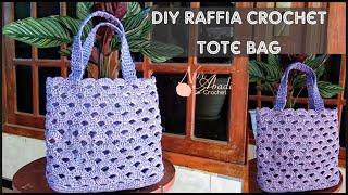 Tas Rajut Terbaru Model Modern Ide Kreatif dari Tali Rafia || DIY Tali Rafia