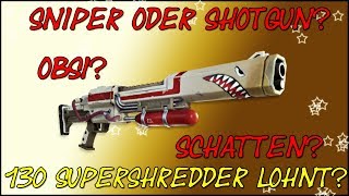 RDW | BLITZ 130 SUPERSHREDDER , SNIPER ODER SHOTGUN?! | Fortnite Rette Die Welt