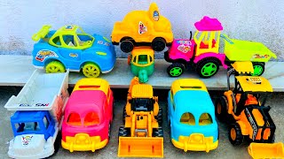 ओ हो बच्चों ! आज to हमारे mini tractors बड़े बड़े खड्डों me फस gye !! Golu Toys