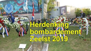 Herdenking bombardement Zeelst 2019