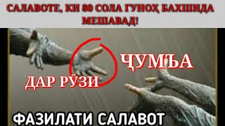 САЛАВОТ ДАР РӮЗИ ҶУМЪА!