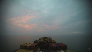 Time-lapse (120x): arrival Mundra (India) [4K / UHD]