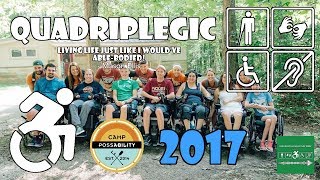 Camp PossAbility 2017 | Quadriplegic (C5,C6,C7)