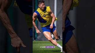 Why do footballers have curved legs #football #edit #premierleague ##footballshorts #edit