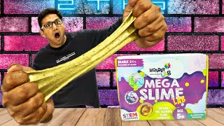 Mega Slime Lab - Make your own Slime at Home - WonderLab - Unboxing and How to make Slime