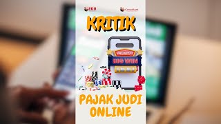 Ekonom Kritik Wamenkeu Anggito Soal Pajak Judi Online