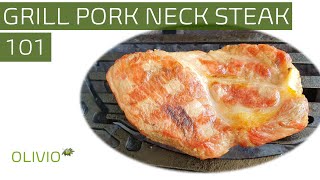 How to Grill Pork Neck Steak - Pork Chop