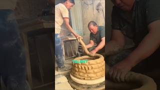 How Traditional Pottery is Made: Fascinating Process #shorts