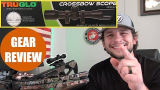 Tru Glo 4x32 Crossbow Scope Review!