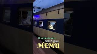 Most Fabulous MEMU Train 🚂 🚆 🚊 in Indian Railway || #indianrailways #shorts