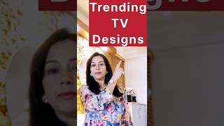 Trending TV Design #tvdesign #interior #designs