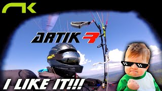 AMAZING WING !! Niviuk ARTIK R - first flight  - DOES IT S.A.T. ??!