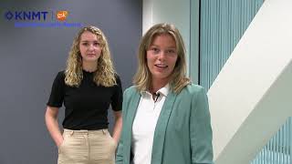 Julia de Bluts en Romy van Nieuwenhuizen, genomineerd voor KNMT-GSK Bachelorscriptie Award