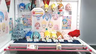 Toreba Claw Game Win # 10 - Get [Hatsune Mike Series - Soft Mascot C]!!