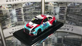 Spark 1/43 Gordon Shedden Audi RS 3 LMS #52 WTCR Macau Guia Race 2018