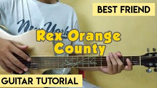 Rex Orange County - Best Friend (Guitar Tutorial)