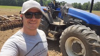 Putting in a new Hay field during a drought, in the middle of June 🤦‍♂️🤦‍♂️